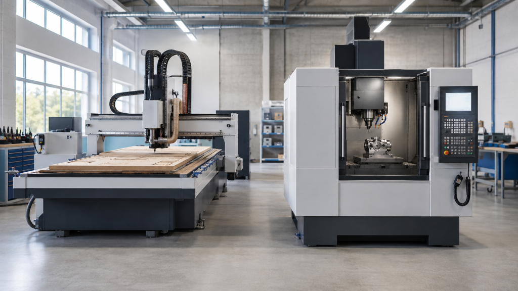 CNC router and machining center