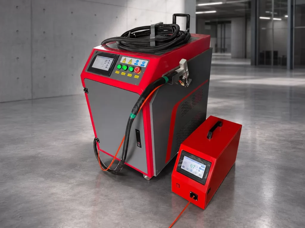 Ręczna spawarka laserowa RBW 1500 Roboteus — cena a moc i wyposażenie